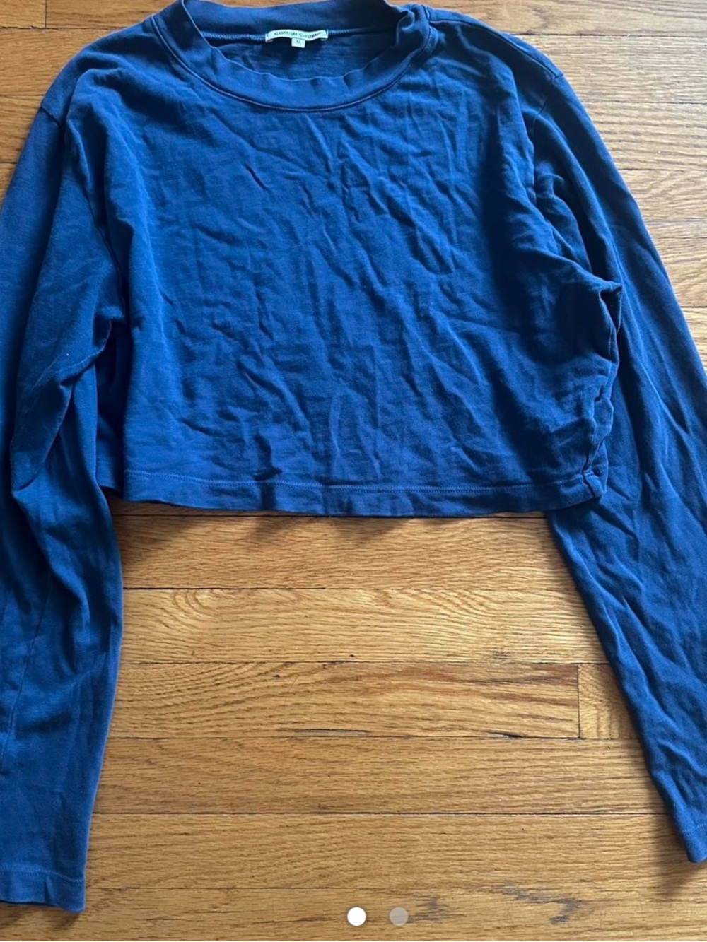 Cotton Citizen Navy Blue Crew Tee